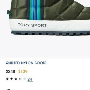 Tory Burch | Shoes | Tory Burch Tory Sport Quilted Nylon  display picture 3